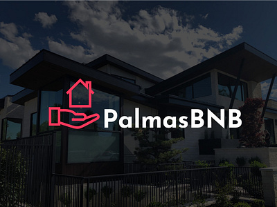 PalmasBNB brand identity design branding business logo company logo construction logo corporate logo graphic design logo design startup logo