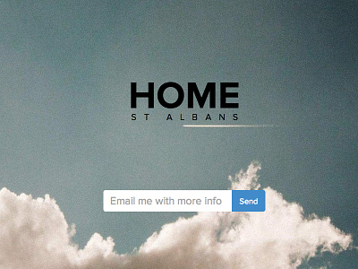 Home. St Albans church landing page