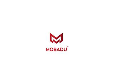 Mobadu™ adobe adventure android application branding design games ios letter letter m logo logodesign logos logotype minimal premium racing red studio tm