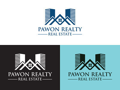 Real estate logo design