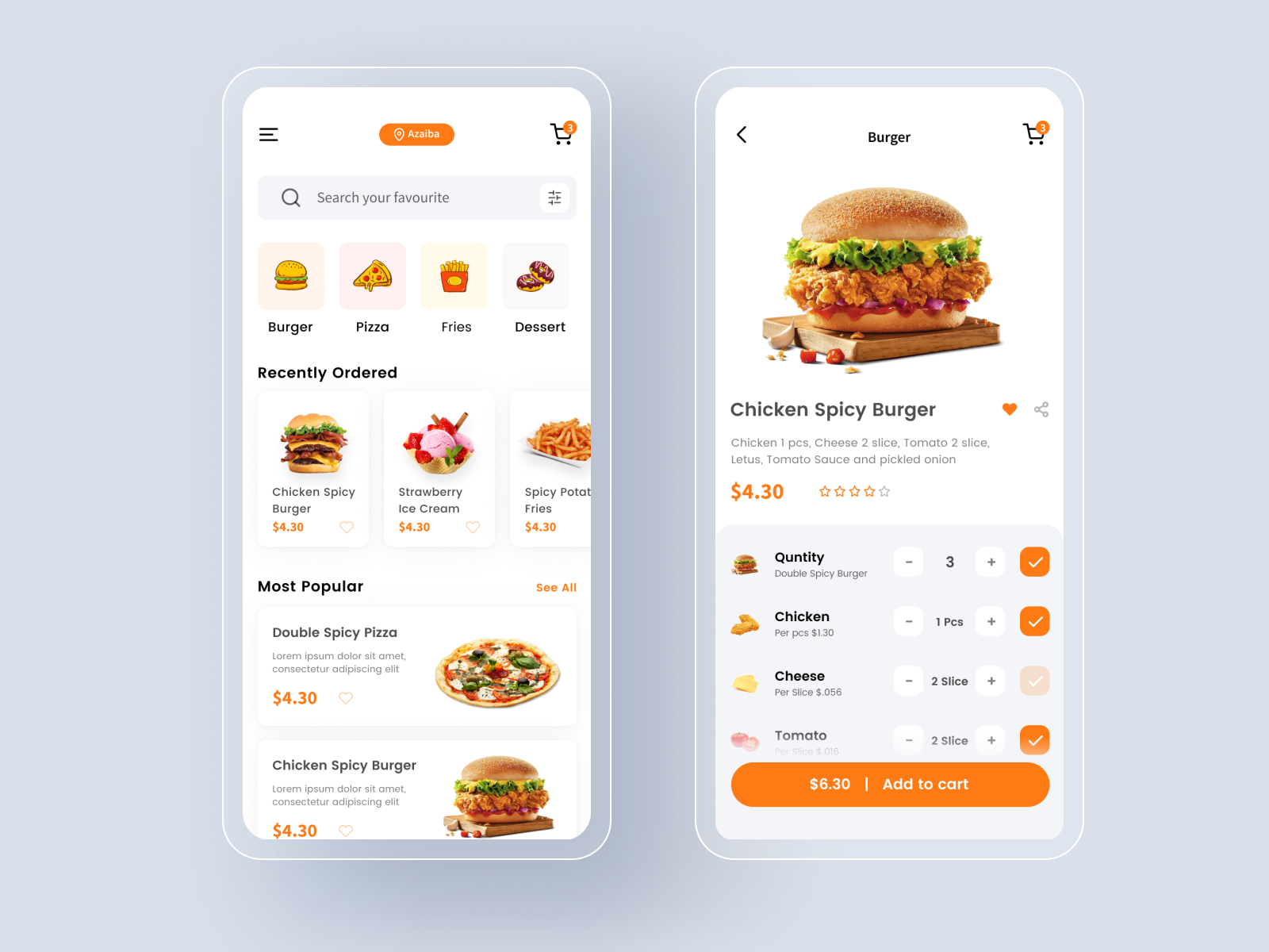 Online Food Delivery App Concept by Saidur Zaman Saimon on Dribbble