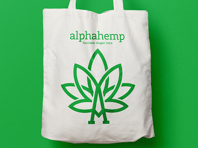 Cannabis Leaf and Letter A - Alpha Hemp a logo alpha cannabis leaf cannabis leaf logo cannabis logo eco cannabis green cannabis green leaf logo hemp hemp logo identity letter a logo logo a cannabis logo cannabis logo design marijuana marijuana logo monogram template