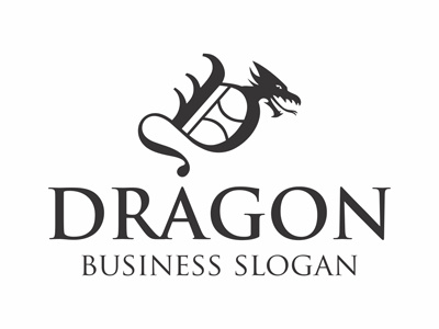 Dragon Logo Letter D