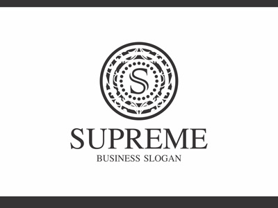 Supreme S Letter Elegant Boutique Logo branding elegant crest monogram logo ornament professional s logo stylish swirl unique