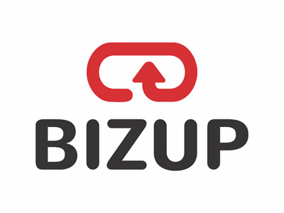 Business Up Biz Up Logo arrow up business brand business up logo corporate identity growth logo identity insurance invest logo marketing marketing company minimal
