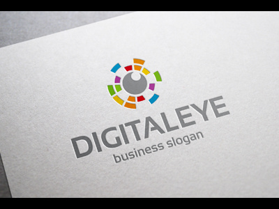 Digital eye logo