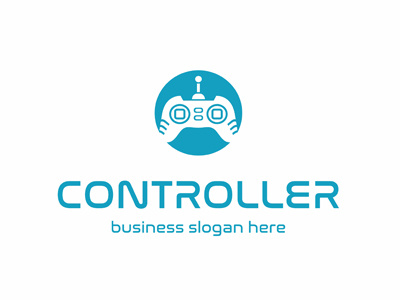 Controller business controller development drone electronic element game joystick logo playstation technology