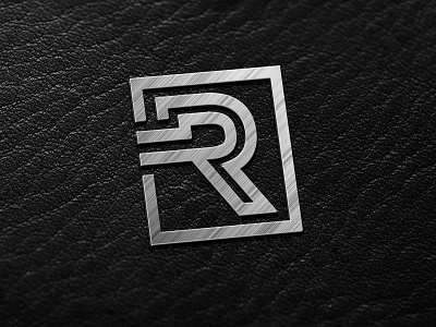 R Monogram Letter Logo
