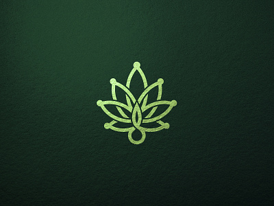 Crown Hemp Royal Cannabis Leaf cannabis cannabis leaf cbd cbd oil crown eco ganja hemp identity logo logo design logotype marijuana royal template thc treatment
