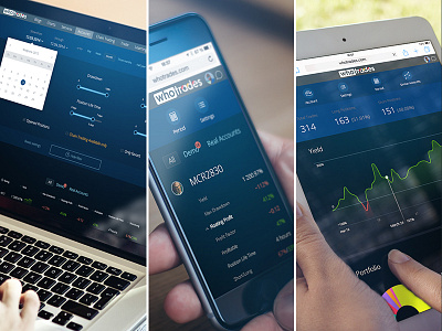Account Analytics service chart exchange finance market money shares trading
