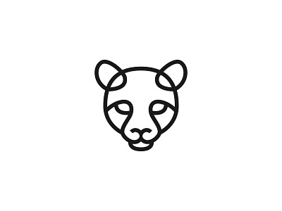 Cougar logo cat cheetah cougar design illustration lion logo logodesign logotype minimal panther puma tiger vector