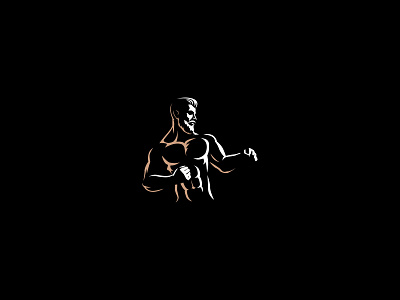 Fighter box boxing fight fighter illustration logo logodesign logotype mascot minimal mma vector wrestler