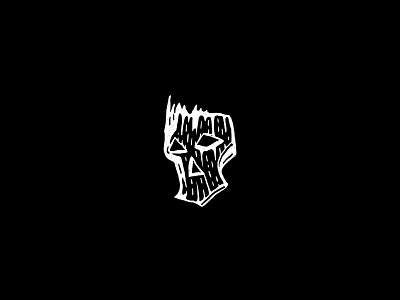 Wooden Mask logo branding design face grunge icon logo logodesign logotype mask rock tribal vector wooden