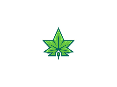 Cannabis House abstract branding cannabis design hemp icon logo logodesign logotype marijuana minimal vector