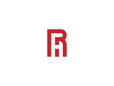 HR or RH logo abstract branding design icon illustration logo logodesign logotype minimal vector