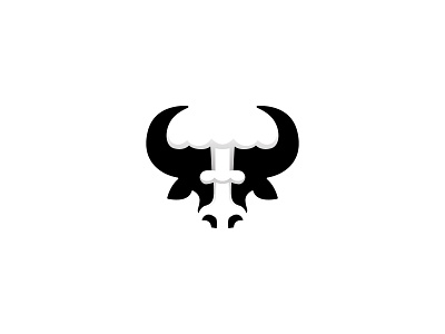 Atomic Bull atom bomb branding bull design icon logo logodesign logotype minimal vector