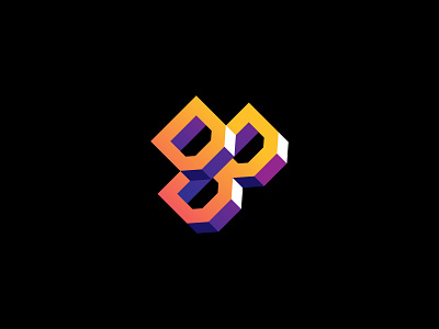 Modular DB branding db design icon logo logodesign logotype minimal modular vector
