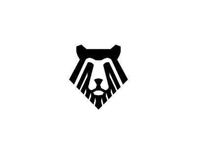 Abstract Bear bear design icon logo logodesign logotype minimal vector