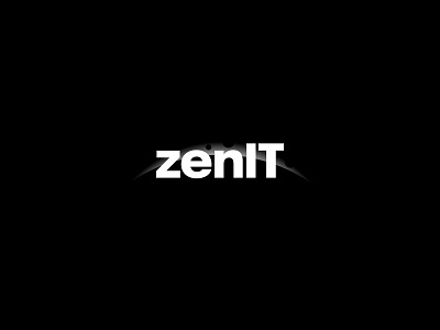 zenIT branding icon it logo logodesign logotype minimal vector zenit