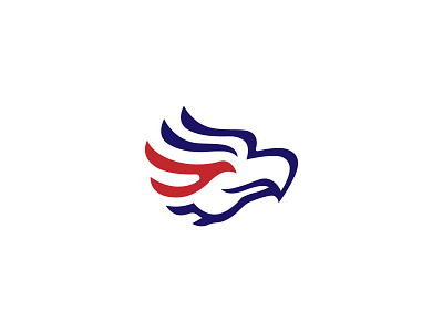 Dynamic Eagle branding design eagle hawk icon logo logodesign logotype minimal usa vector
