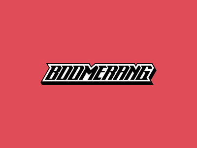 Boomerang logo branding design icon logo logodesign logotype minimal vector