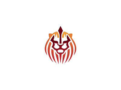 Royal Lion Trident branding design icon lion logo logodesign logotype minimal trident vector