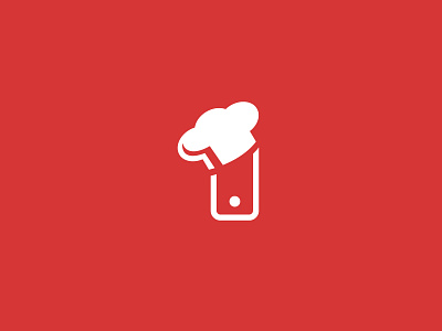 Chef Phone branding chef design icon logo logodesign logotype minimal phone vector