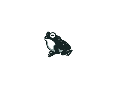 Toad logo branding design frog icon illustration logo logodesign logotype minimal toad vector