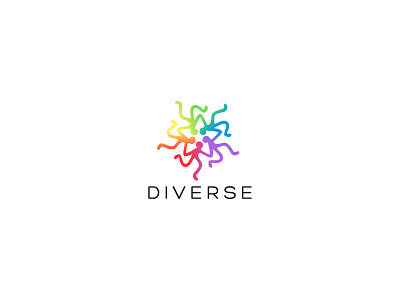 Diversity Star branding community design diverse diversity icon illustration lgbt lgbtq logo logodesign logotype minimal star vector