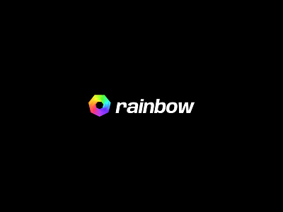 Abstract Rainbow logo branding design icon logo logodesign logotype minimal rainbow ui vector