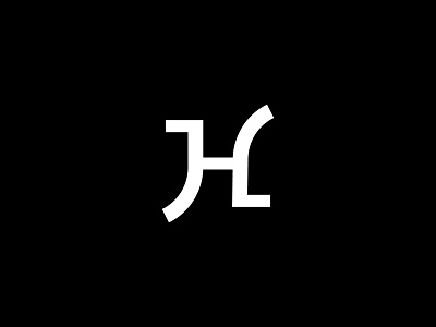 HJ or JH logo branding design h hj icon j jh logo logodesign logotype minimal vector