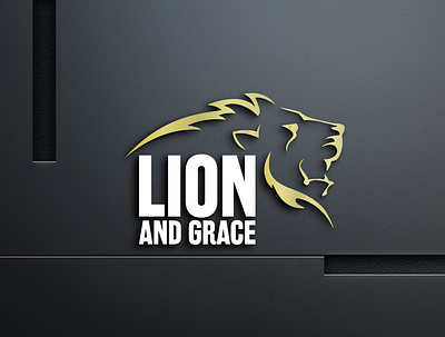 Lion And Grace Logo Design grace logo lion and grace logo lion logo logo