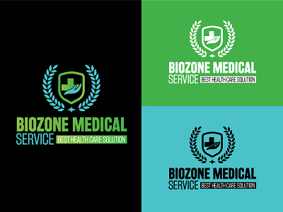 BIOZONE MEDICALE SERVICE LOGO DESIGN