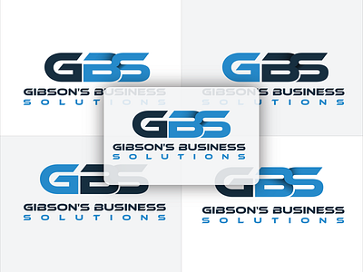GIBSON'S BUSINESS SOLUTION branding business card business card design business card template design graphic design illustration logo logo design minimal ui