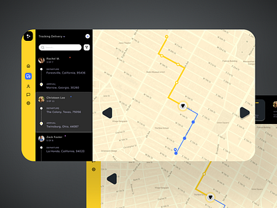 Delivery Tracking UI