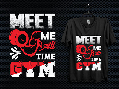 Professional GYM T-shirt Design