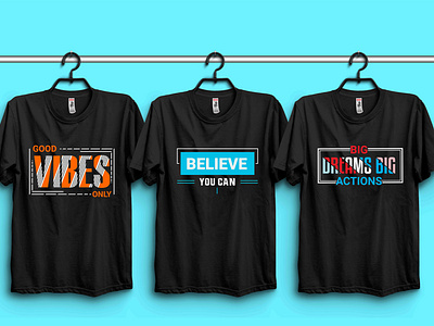 Best Eye-catching Typography T-shirt Design for Your Store or PO