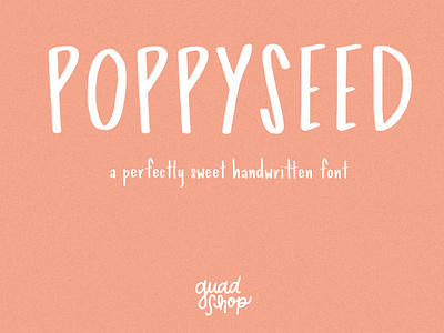 Poppyseed Handwritten Sans