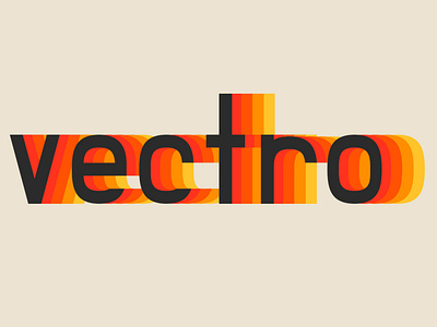 Vectro Sans Serif Font art deco deco design lettering modern modern art deco modern deco retro retro font sans sans serif type typeface typography vintage vintage font