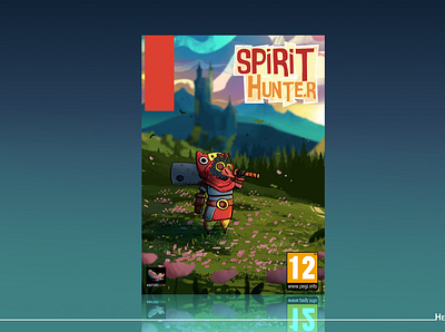 cover spirit hunter game concept art design illustration logo photoshop