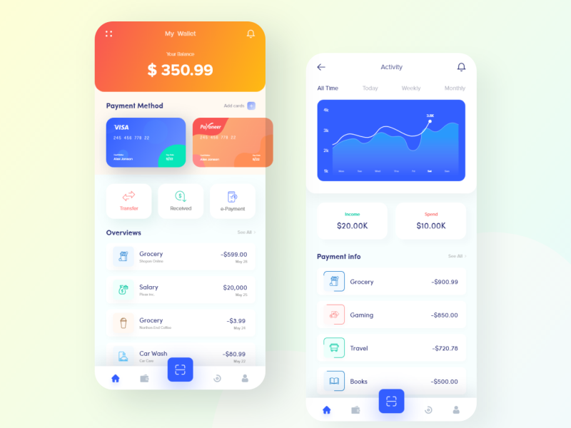 Simple Wallet Concept by Nnamuka Ifeanyichukwu Collins on Dribbble