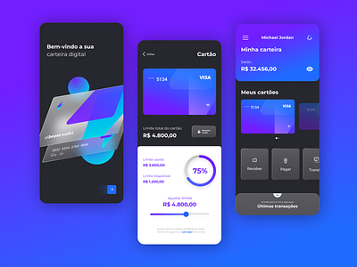 Ui Boost Wallet branding design minimal typography ui ux web website