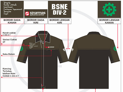 Desain Kemeja Seragam Kantor