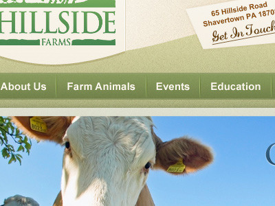 The Lands at Hillside Farms design web