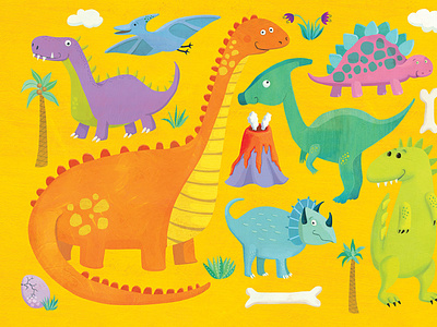 Dinosaur jigsaw puzzle