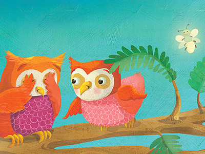 Owl love animals baby animals childrensbook childrensbookillustration childrensillustration illustration kidlitart owls whimsical