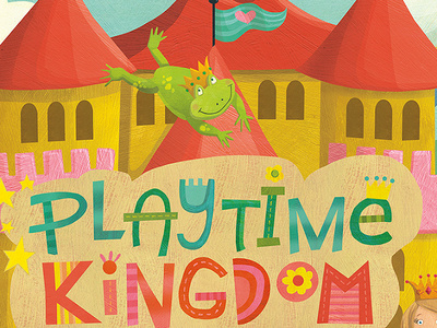 Playtime Kingdom magnetic playset chidrens products childrens books childrens illustration fairy tale game kids books