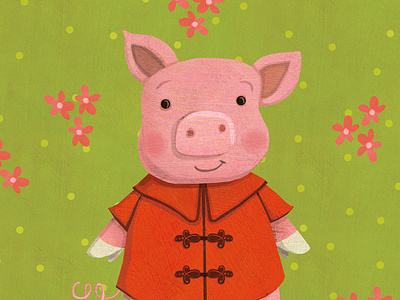 Happy Lunar New Year chinese new year chinese spring festival holiday pig piggy year of the pig