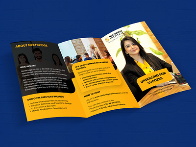Brochure black branding concept design graphic design illustration yellow