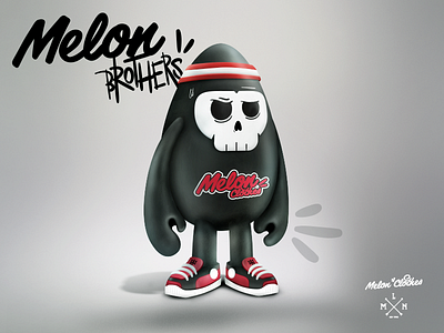 Melon Brothers Vinyl Toy Concept